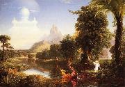 Thomas Cole Voyage of Life Youth oil on canvas